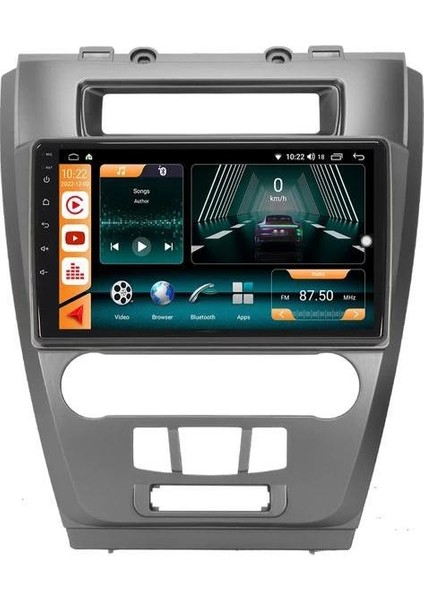 Ford Fusion 2009/2012 Androidauto/carplay Multimedya