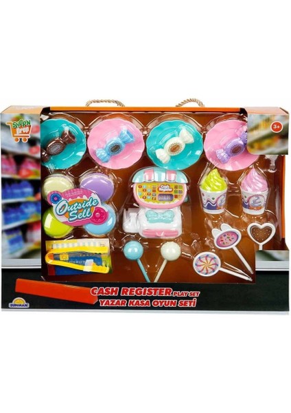 Nessiworld 2570 Mini Yazar Kasalı Alışveriş Seti -Sunman