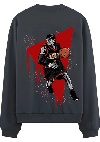 Efsanevi Iverson Oversize Sweatshirt