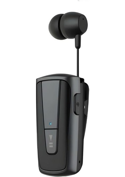 Bt 5.4 100MAH Titreşimli Yaka Klipsli Bluetooth Kulaklık - 10M Menzil, Universal Uyumlu, 35CM