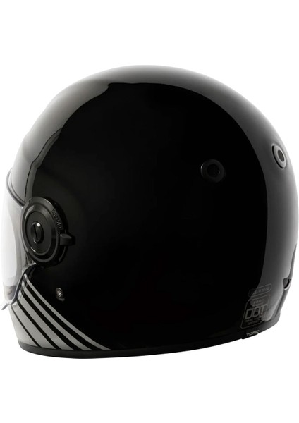 T-1 Newport Breakers Kapalı Motosiklet Kaskı Siyah fiyatları