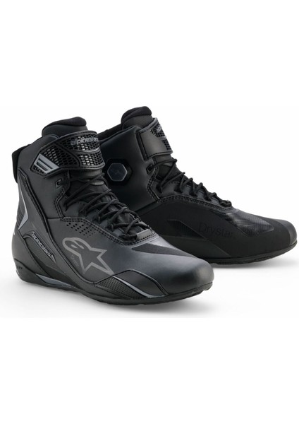 Faster-4 Ds Korumalı Motosiklet Botu Siyah Gri