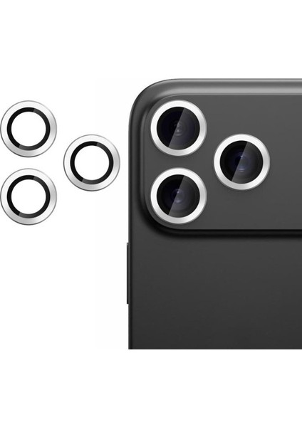 Iphone 17PRO ve 17 Pro Max Uyumlu Darbeye Dayanıklı Cam Kamera Lens Koruyucu fiyatları