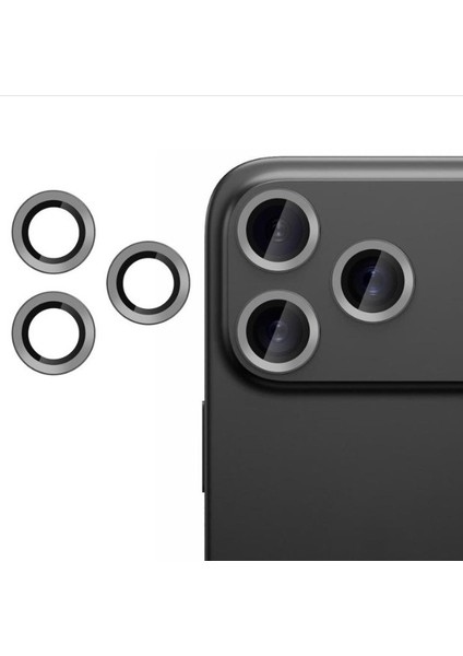 Iphone 17PRO ve 17 Pro Max Uyumlu Darbeye Dayanıklı Cam Kamera Lens Koruyucu fırsatları