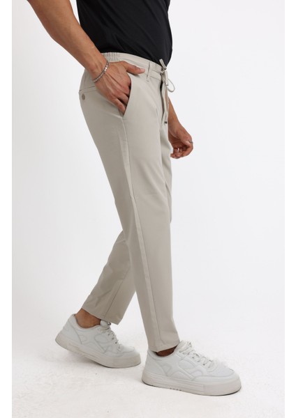 Relaxed Fit (Pilesiz) Lacivert Düz Jogger Pantolon fiyatları