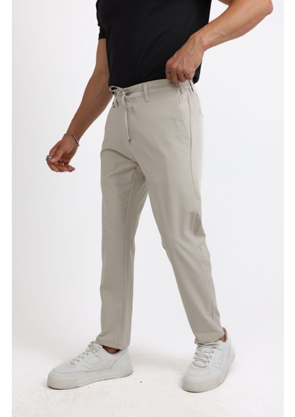 Relaxed Fit (Pilesiz) Lacivert Düz Jogger Pantolon indirimleri