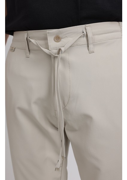 Relaxed Fit (Pilesiz) Lacivert Düz Jogger Pantolon