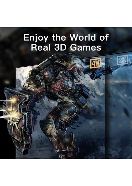 Type C To Displayport 1.4 Görüntü Aktarma Kablosu Thunderbolt Uyumlu 4K@60Hz 2 Metre