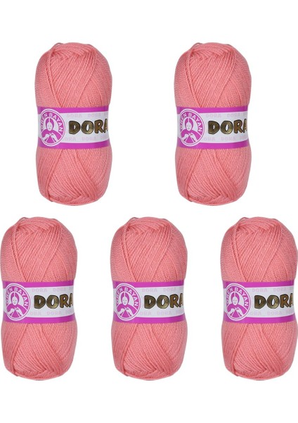 Ören Bayan Dora Örgü İpi - Pembe - 5'Li Paket - ( Renk Kodu : 036 ) fiyatları