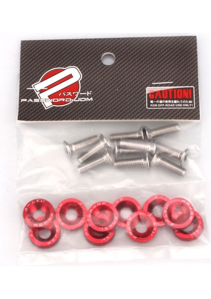 Araba Modifiye Vidalı Koruyucu Conta Alüminyum Alaşımlı M6 Kalınlaştırılmış Conta (Yurt Dışından) fiyatları