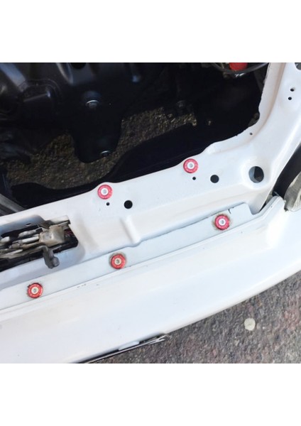 Araba Modifiye Vidalı Koruyucu Conta Alüminyum Alaşımlı M6 Kalınlaştırılmış Conta (Yurt Dışından) modelleri