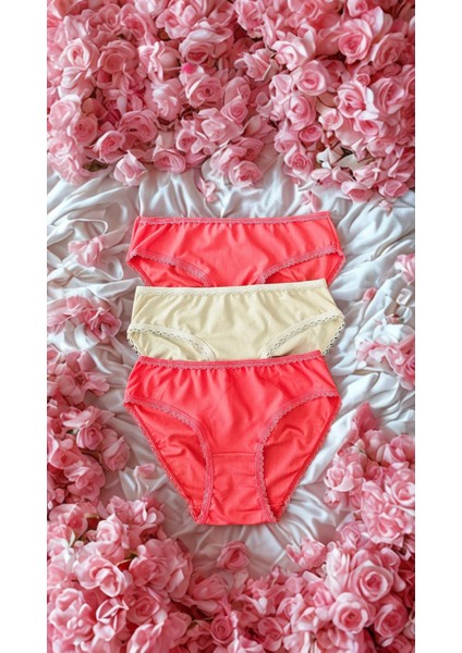 Kadın Penye Esnek Külot 3 Lü Paket S-M Beden fiyatları