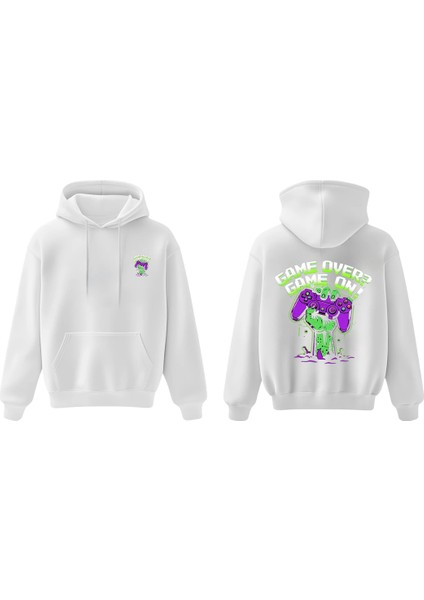 Ölümsüz Kontrol Oversize Hoodie