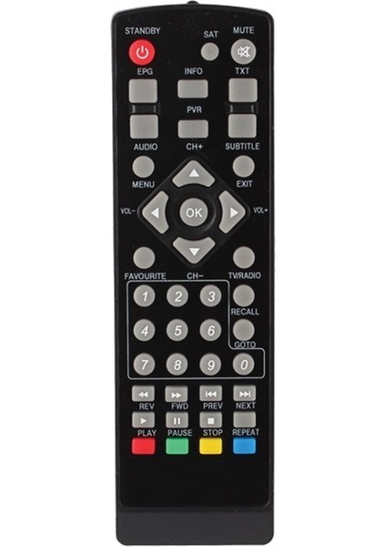 Weko Kr Yumatu Mini Hd Slim Displaylı Uydu Kumanda