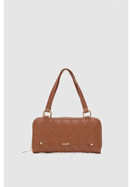 Klosa Taba Renk Çapraz Çanta Cüzdan