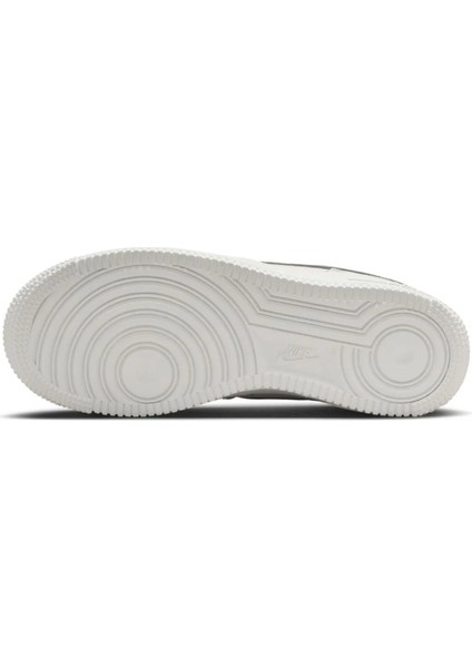 Air Force 1 Af1 Gs Leather Unisex Sneaker Swoosh Hakiki Deri Günlük Spor Ayakkabı Krem Gri indirimleri