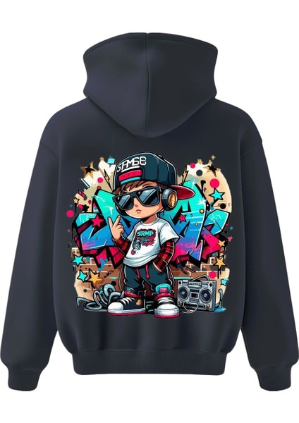 Boombox Oversize Hoodie