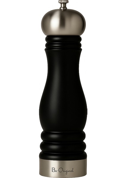 Brussels 12 cm Piano Karabiber Değirmeni – Paslanmaz Çelik Öğütücü