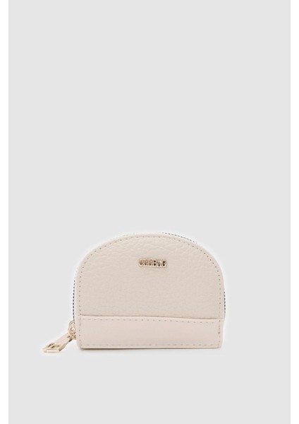 Jefece Bej Renk Naturel Desen Çanta Cüzdan