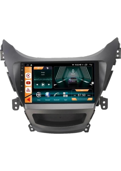 Hyundai Elentra 2011/2013 Androidauto/carplay Multimedya