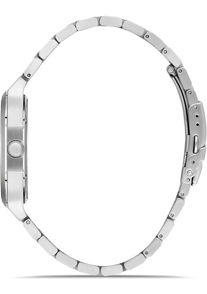 RMS.1.AG1611.03-W Kristal Cam Takvimli 5 Atm Suya Dayanıklı Metalik Renk Erkek Kol Saati modelleri
