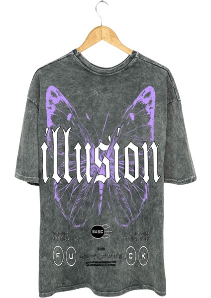 Illision Kelebek T-Shi̇rt