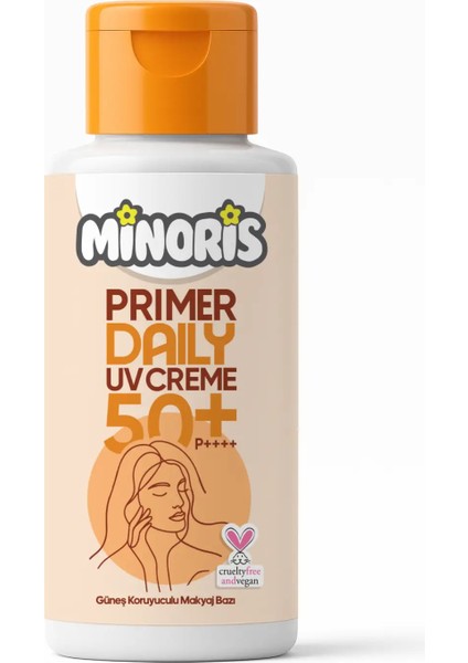 Makyaj Bazı 30 ml | Nemlendirici ve Vegan Primer / Make-Up Base | Uva-Uvb Koruma