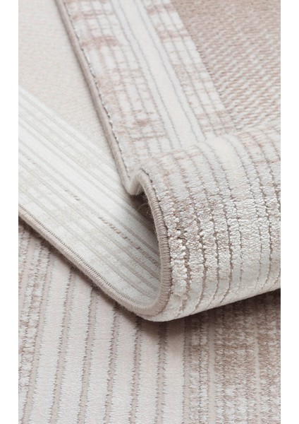 Mahal MHL 13 Krem Bej - Viskon Halı | Sık Dokuma Salon Halısı