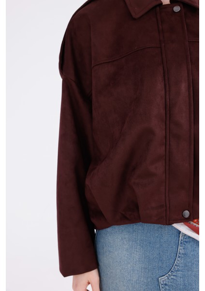 Oversize Süet Bomber Ceket indirimleri