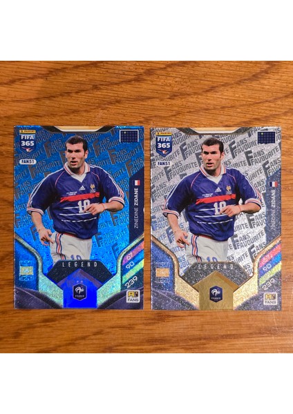 2026 Zinedine Zidane Legend Oyun Kartı Set - FAN51