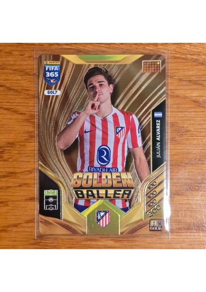 2026 Julian Alvarez Golden Baller Oyun Kartı - Gol7