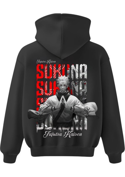 Ryomen Sukuna | Yüce Lanet Oversize Hoodie