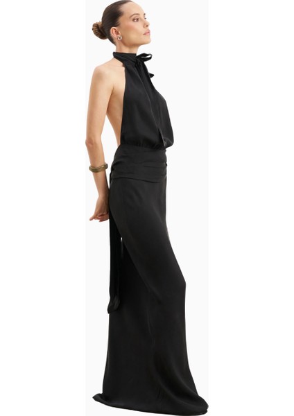 Cupro Bias Cut Maxi Kadın Etek fırsatları