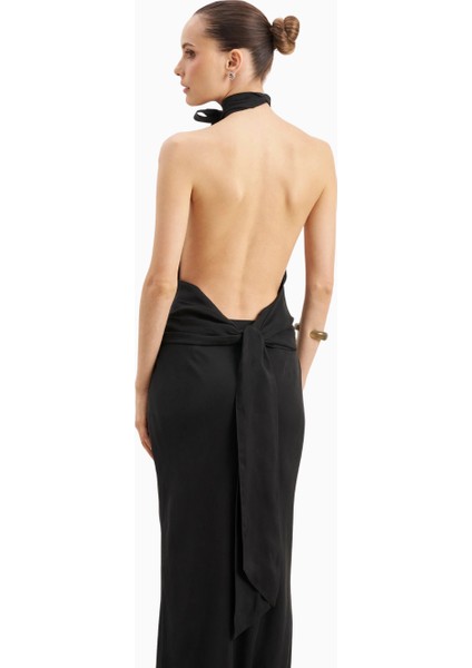 Cupro Bias Cut Maxi Kadın Etek