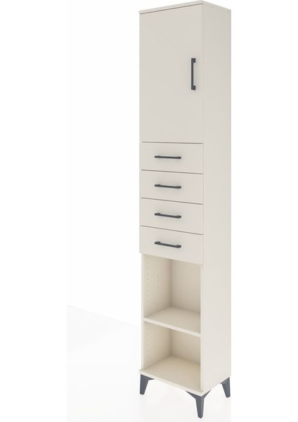 Arges Dolap 3 Raflı 4 Çekmeceli Tek Kapaklı 44X30X221 Aytaşı-Aytaşı modelleri