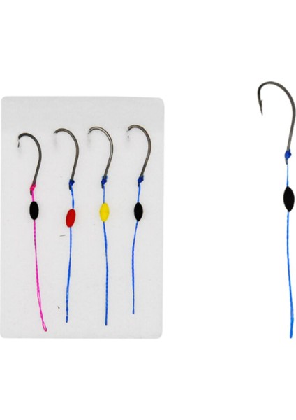 Lrf Silikon Balık Yemi Için Hazır El Yapımı Hırsız Iğnesi ( 4 Adet )