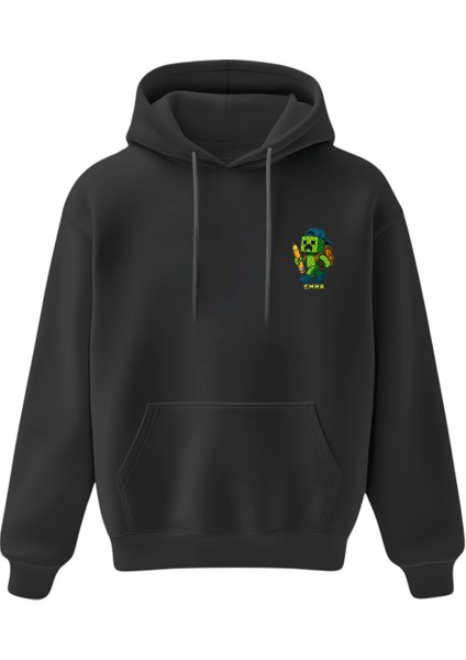 Pixel Macerası Oversize Hoodie