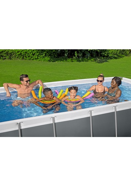 ® 56442 Power Steel™ Prefabrik Yer Üstü Havuz Seti 4,04 M x 2,01 M x 1,00 M modelleri