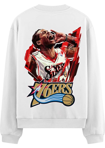 76ERS Iverson Oversize Sweatshirt