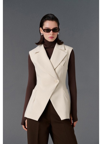 Kruvaze Kapama Yelek - Premium Edition