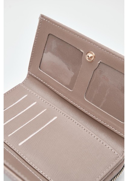 Maloni Vizon Ponpon Detaylı Yumuşak Bayan Cüzdan indirimleri