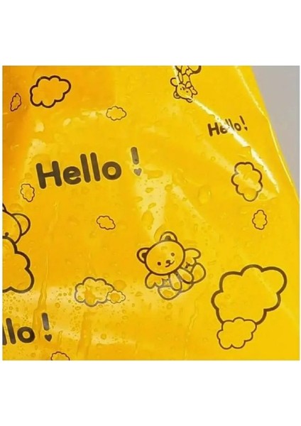 (50XADET) 1 Paket Cepsiz Su Geçirmez&kendinden Yapışkanlı&karikatür Ayı+Hello Tasarım Ürün Paketi Kargo Poşeti fırsatları