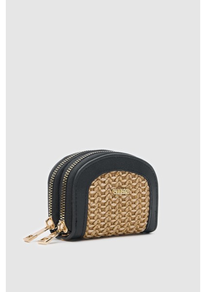 Jefece Siyah Hasır Çanta Cüzdan fiyatları