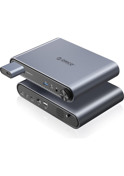 Ptm1 10IN1 Docking Station&disk KUTUSU/10GBPS,HDMI,2.5G Lan,pd 100W,USB3.2 Type-C,volume Button