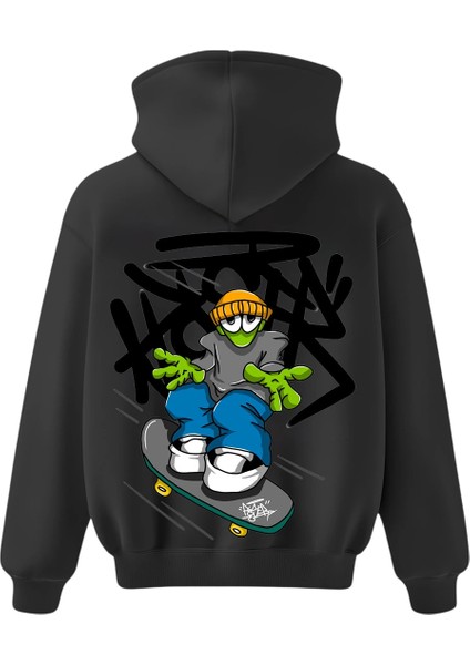 Street Monster Oversize Hoodie