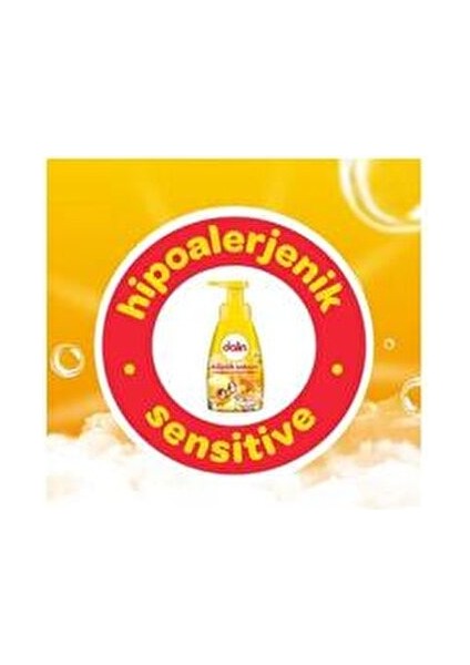 Bebek Köpük Sabunu Mango ve Portakal Aromalı 200 ml x 2 Adet Paraben İçermez