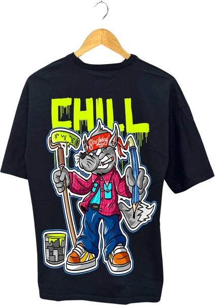 Chill Wolf Tişört