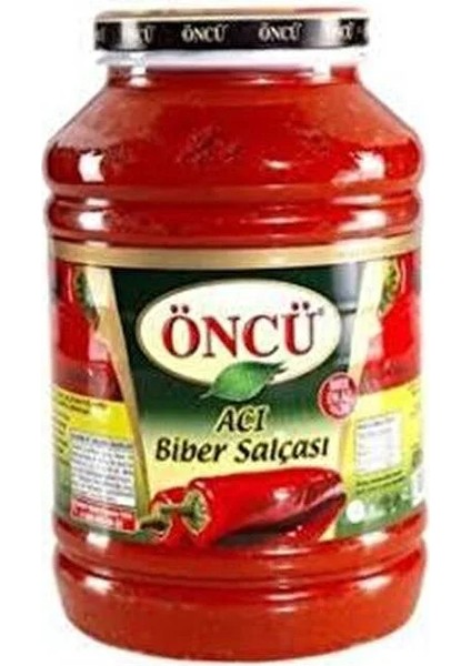 Biber Salçası 4300 gr Cam Pet Ambalajda Türkiye Üretimi Acı Lezzet modelleri