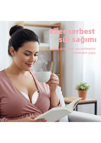 P8 Pro 180 ml Yeni Nesil iç Motorlu Giyilebilir Elektrikli Göğüs Pompası Süt Pompası