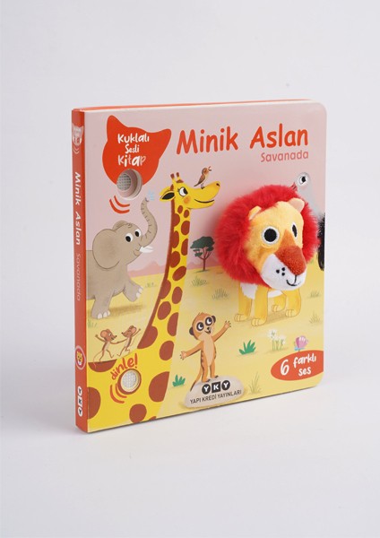Minik Aslan Savanada (Kuklalı Sesli Kitap) - Emilie Collet modelleri